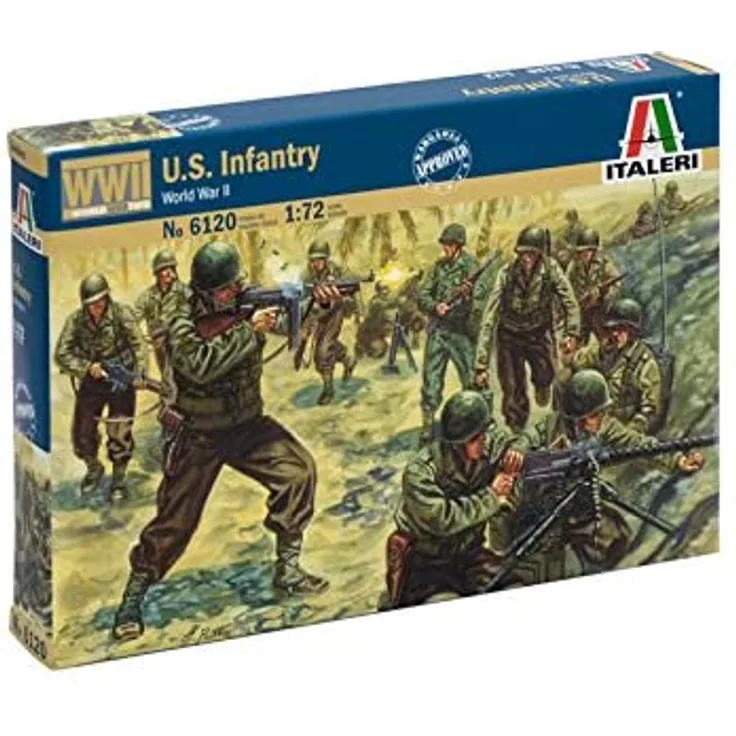 Italeri 6120S - 2. Weltkrieg American Infantry