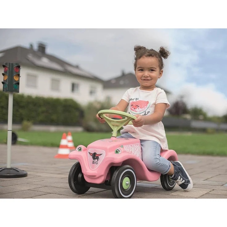 BIG 800056110 'Bobby-Car-Classic Flower' ab 12 Monaten, bis 50 kg belastbar, rosa – Bild 3