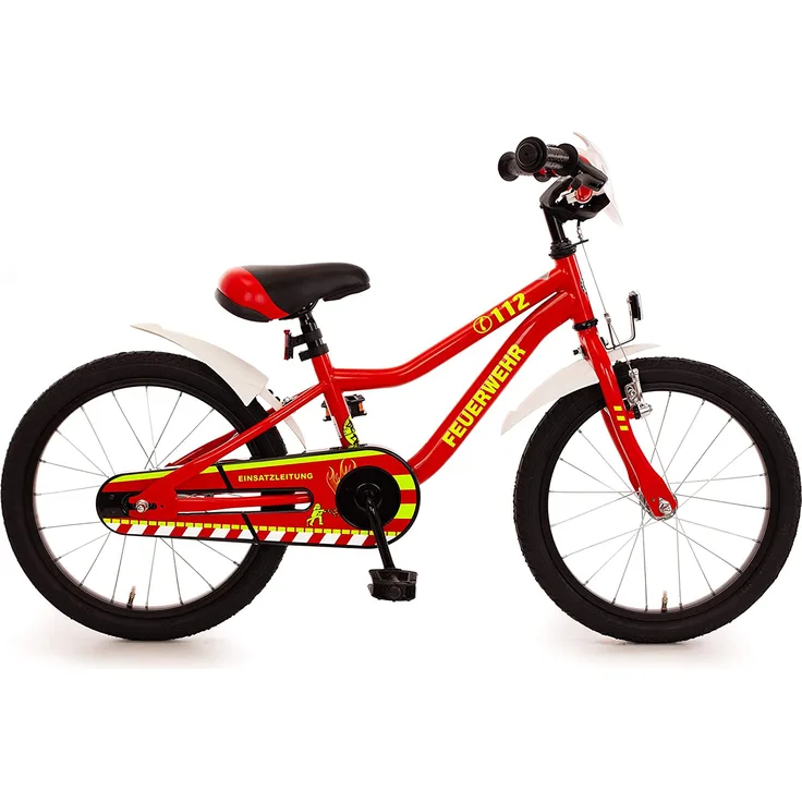 Bachtenkirch Kinderfahrrad, 18 Zoll Feuerwehr Kuma