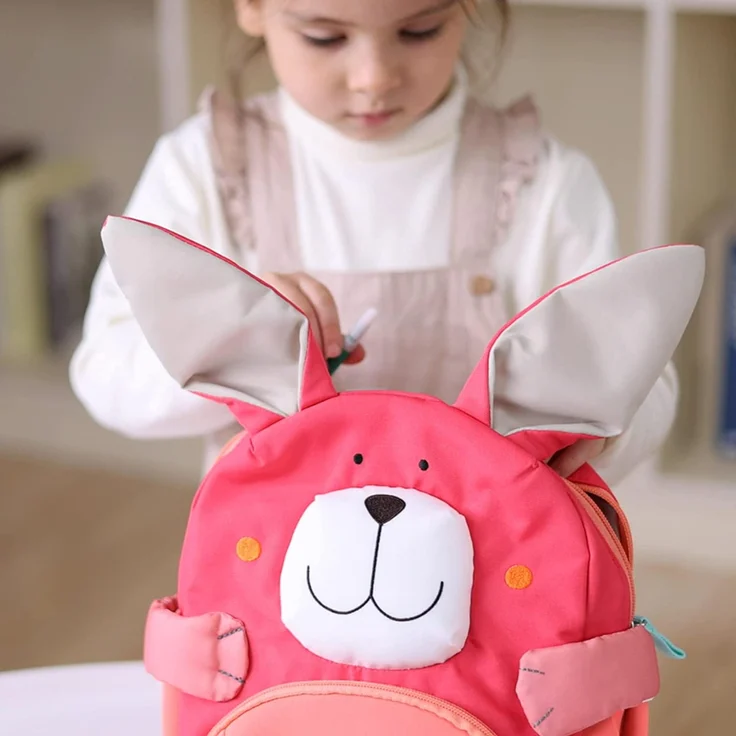 sigikid, Mädchen, Mini Rucksack, Motiv Hase, Rosa, 24921 – Bild 5