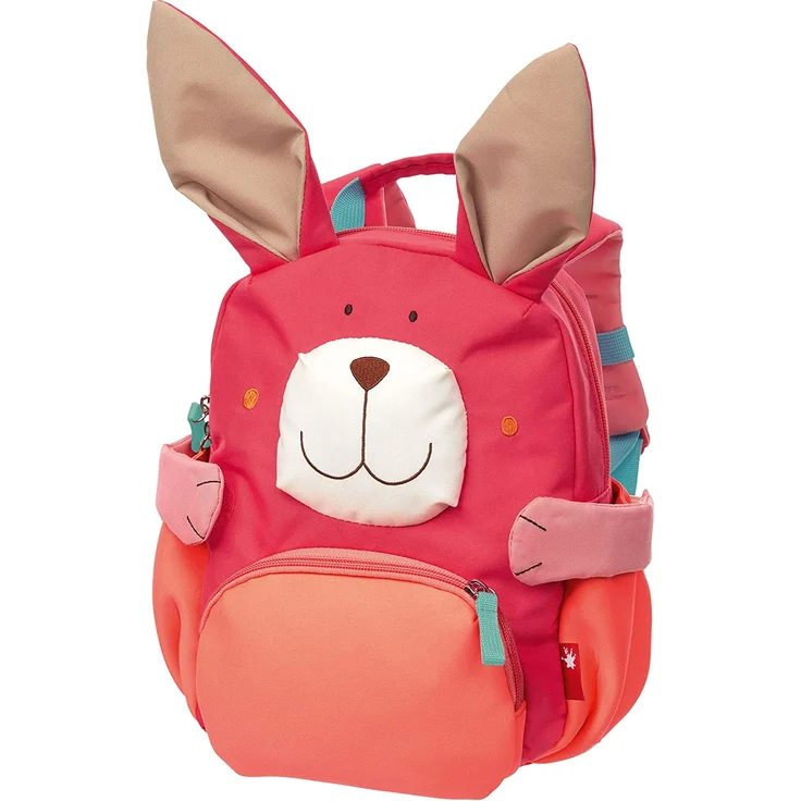 sigikid, Mädchen, Mini Rucksack, Motiv Hase, Rosa, 24921 – Bild 1