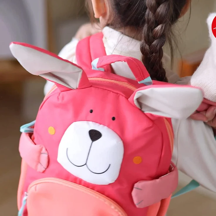 sigikid, Mädchen, Mini Rucksack, Motiv Hase, Rosa, 24921 – Bild 6