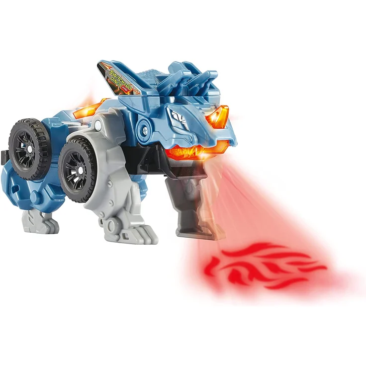 Switch & Go Dinos - Fire-Mini Triceratops – Bild 4