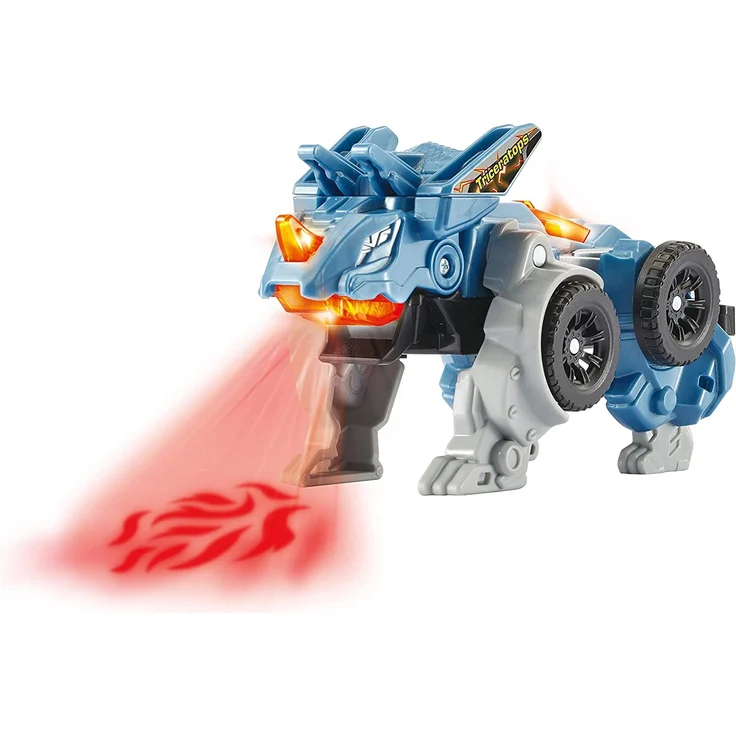 Switch & Go Dinos - Fire-Mini Triceratops – Bild 2
