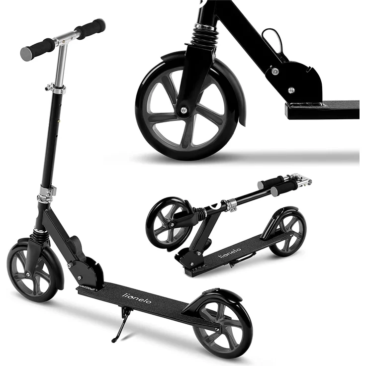 Lionelo Scooter Luca black – Bild 2