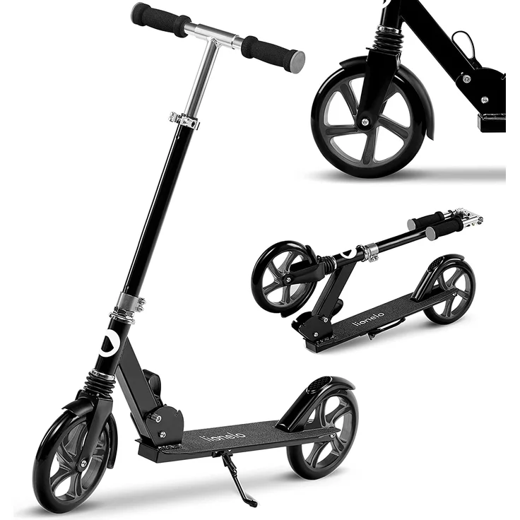 Lionelo Scooter Luca black – Bild 1