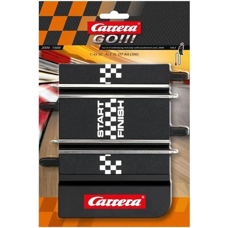 Carrera 4007486616660" GO Anschluss-Schiene (2017)" Fahrzeug – Bild 2