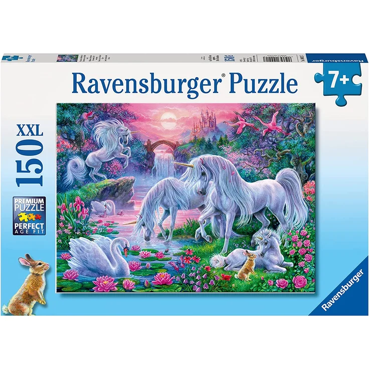 Ravensburger Kinderpuzzle 10021 - Einhörner im Abendrot - 150 Teile - Preisvergleich – Bild 2