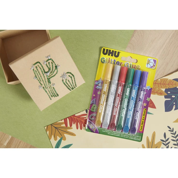 UHU Glitzer Klebe Blister - Preisvergleich – Bild 2
