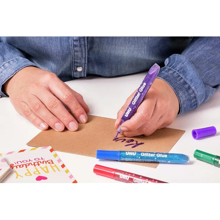 UHU Glitzer Klebe Blister - Preisvergleich – Bild 4