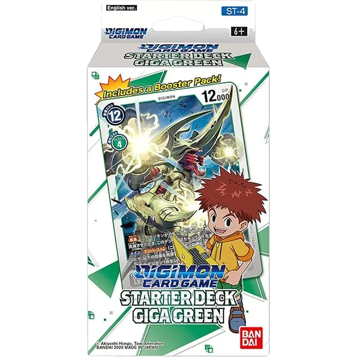 DIGIMON - Bandai TCG - GIGA GREEN STARTER DECK 4 EN