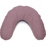 Theraline Nackenkissen (Füllung: Mikroperlen / Größe: mittel / Bezug: 155 Melange rosenholz - Bambus Jersey)