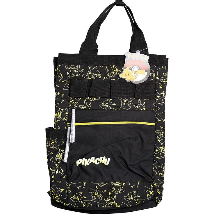 Pokémon - Rucksack - Pikachu schwarz