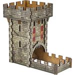 Q WORKSHOP Medieval Color Dice Tower for dice Rolling