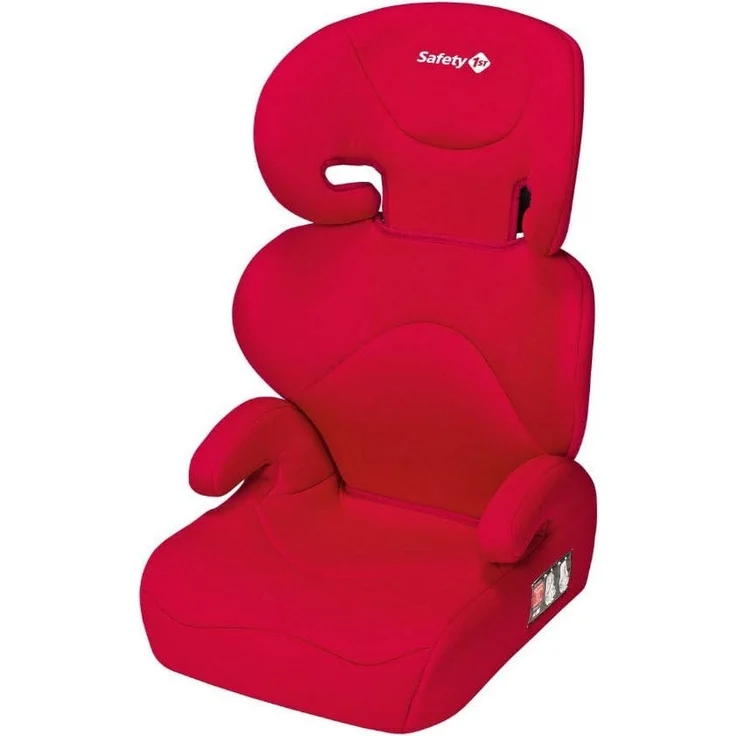 Safety 1st Road Safe Kindersitz, mit Verstellbarer Kopfstütze und Rückenlehne, Komfortabler Gruppe 2/3 Autositz (15-36 kg), Nutzbar ab ca. 3,5 bis 12 Jahre, Full Red (rot) – Bild 1