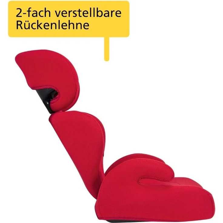 Safety 1st Road Safe Kindersitz, mit Verstellbarer Kopfstütze und Rückenlehne, Komfortabler Gruppe 2/3 Autositz (15-36 kg), Nutzbar ab ca. 3,5 bis 12 Jahre, Full Red (rot) – Bild 3