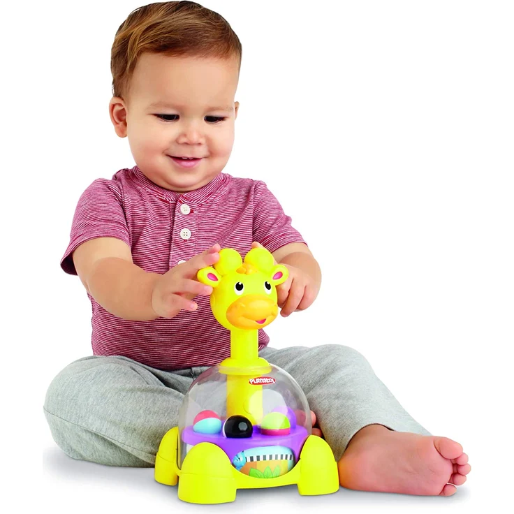 Playskool Kreiselspaß Giraffe, Spiel mit hüpfenden Bällen für Babys und Kleinkinder ab 1 Jahr (Amazon Exclusive) – Bild 7