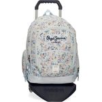 Pepe Jeans Rucksack 2 Fächer mit Trolley Malila