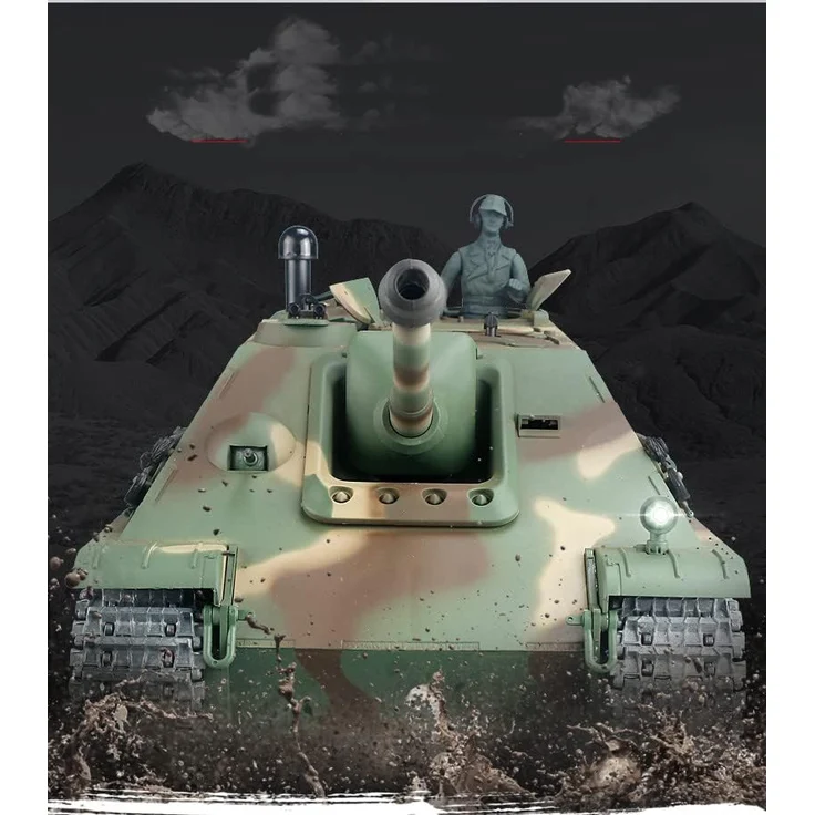 Ferngesteuerter Panzer "Jagdpanther" Heng Long 1:16 mit Rauch&Sound und Stahlgetriebe - V7. 0 - 2,4Ghz -PRO – Bild 6