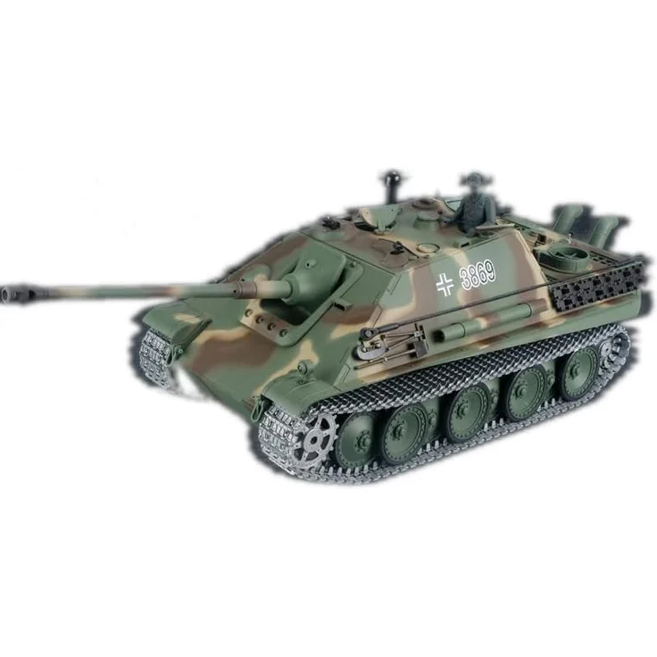 Ferngesteuerter Panzer "Jagdpanther" Heng Long 1:16 mit Rauch&Sound und Stahlgetriebe - V7. 0 - 2,4Ghz -PRO – Bild 1