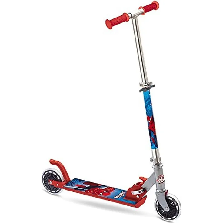 Mondo 18394 - The Ultimate Spider-Man ABEC 5 Alu-Scooter, Reifen-Durchmesser: 120 mm