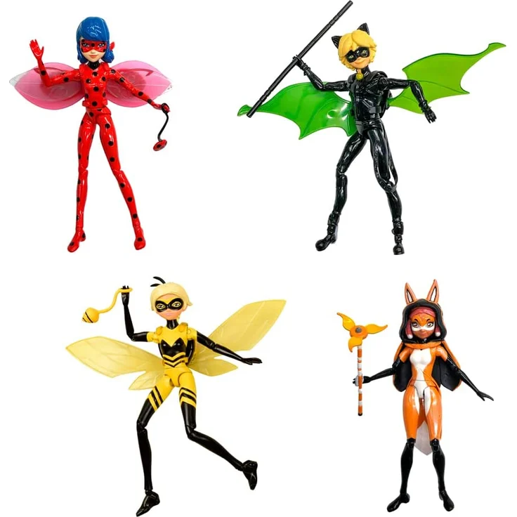 Bandai - Miraculous - Mini-Puppe - Cat Noir - 12cm-Gelenkpuppe & Zubehör - P50403 – Bild 5