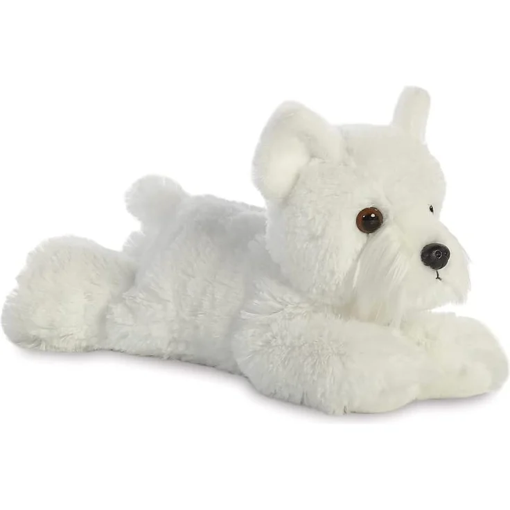 Aurora, 31768, Mini Flopsies Westhighland Terrier, 20cm, Plüschtier, weiß – Bild 1