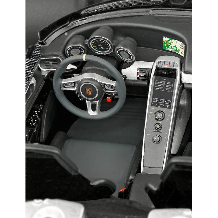 Revell Modellbausatz Auto 1:24 - Porsche 918 Spyder im Maßstab 1:24, Level 4, originalgetreue Nachbildung mit vielen Details, 07026 – Bild 5