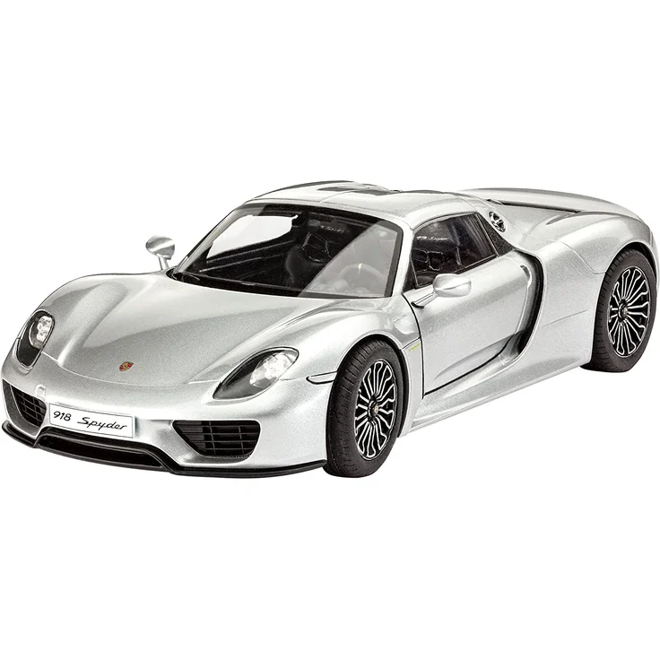 Revell Modellbausatz Auto 1:24 - Porsche 918 Spyder im Maßstab 1:24, Level 4, originalgetreue Nachbildung mit vielen Details, 07026 – Bild 3