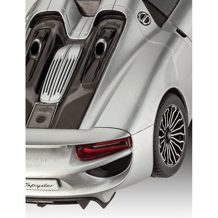 Revell Modellbausatz Auto 1:24 - Porsche 918 Spyder im Maßstab 1:24, Level 4, originalgetreue Nachbildung mit vielen Details, 07026 – Bild 7
