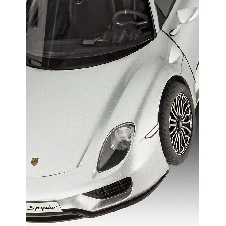 Revell Modellbausatz Auto 1:24 - Porsche 918 Spyder im Maßstab 1:24, Level 4, originalgetreue Nachbildung mit vielen Details, 07026 – Bild 4