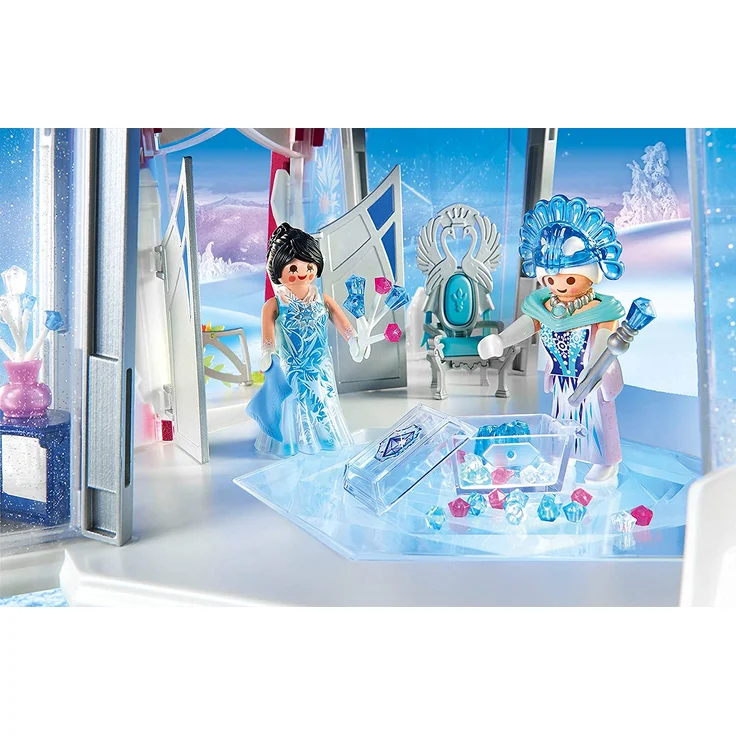 PLAYMOBIL Magic 9469 Funkelnder Kristallpalast mit Leuchtkristall, Inkl. Farbwechsel-Kleidung, Ab 4 Jahren – Bild 7