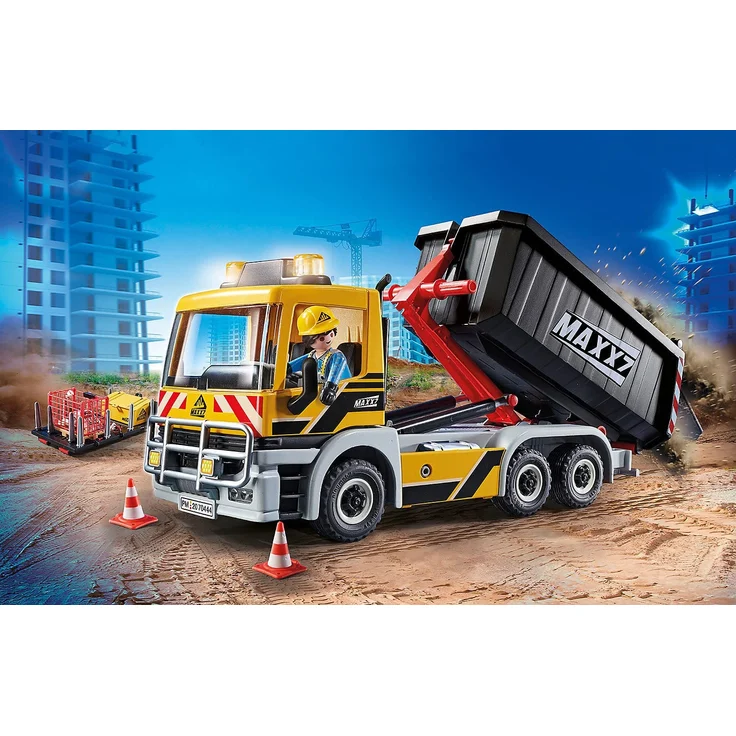 Playmobil 70444 - City Action - LKW mit Wechselaufbau – Bild 2