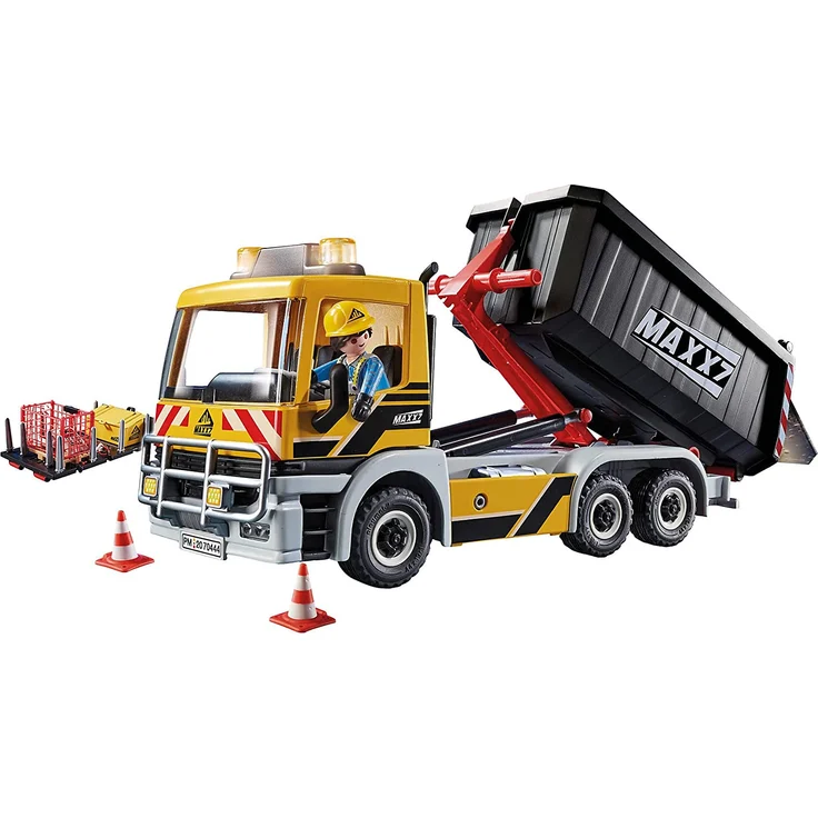 Playmobil 70444 - City Action - LKW mit Wechselaufbau – Bild 8