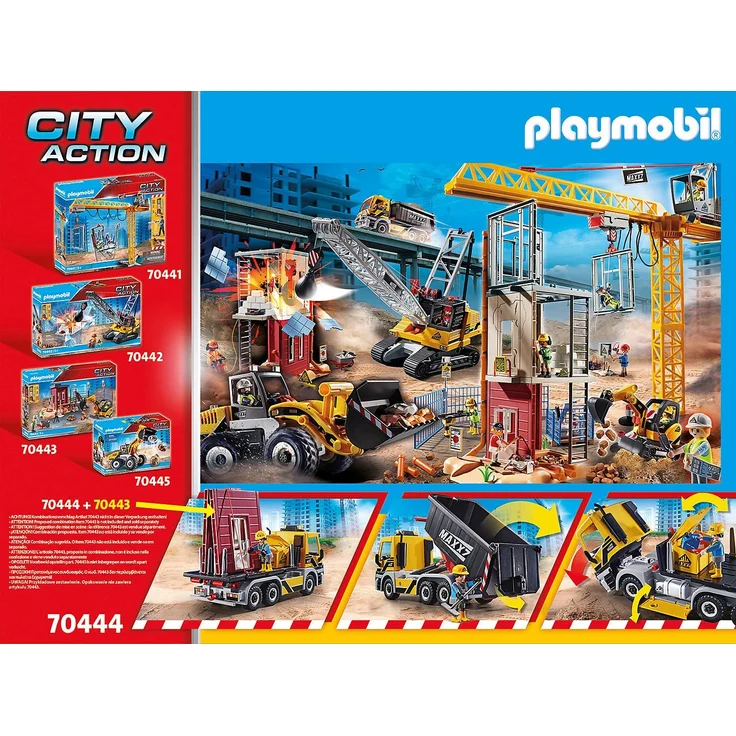 Playmobil 70444 - City Action - LKW mit Wechselaufbau – Bild 7