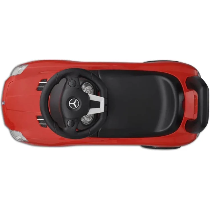 vidaXL Mercedes Benz Kinderauto Fußantrieb Rot – Bild 3
