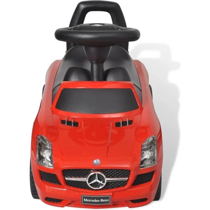 vidaXL Mercedes Benz Kinderauto Fußantrieb Rot – Bild 2