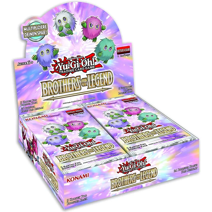Yu-Gi-Oh! 24 Booster Display - Brothers of Legend - 1. Auflage Deutsche Karten - sealed