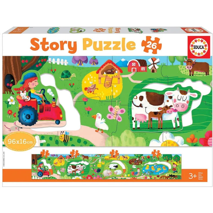 Bauernhof - Geschichten-Puzzle (Puzzle)
