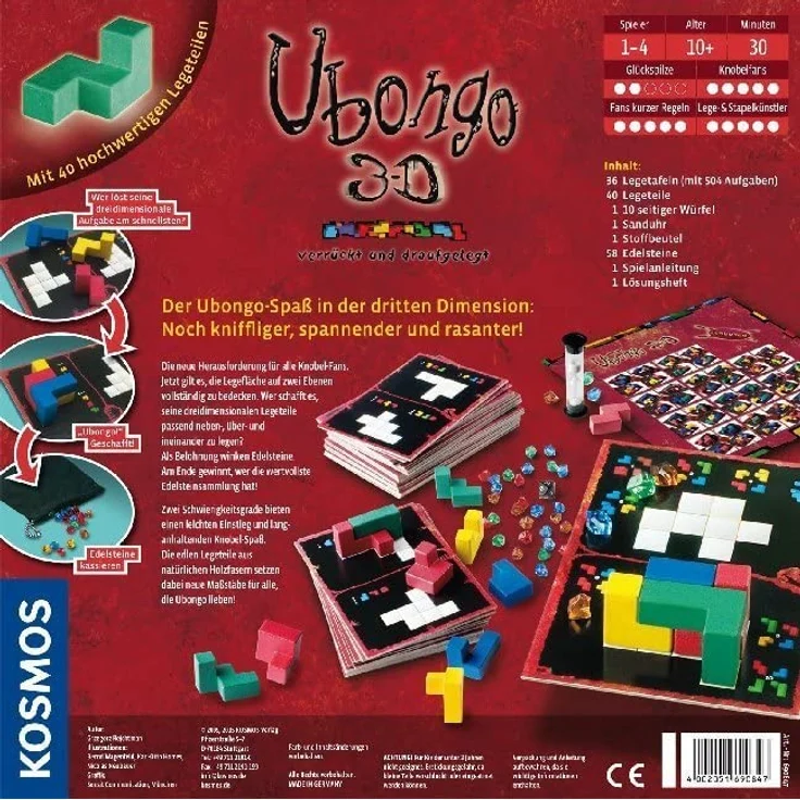 Kosmos 690847 - Ubongo 3-D Brettspiel – Bild 7