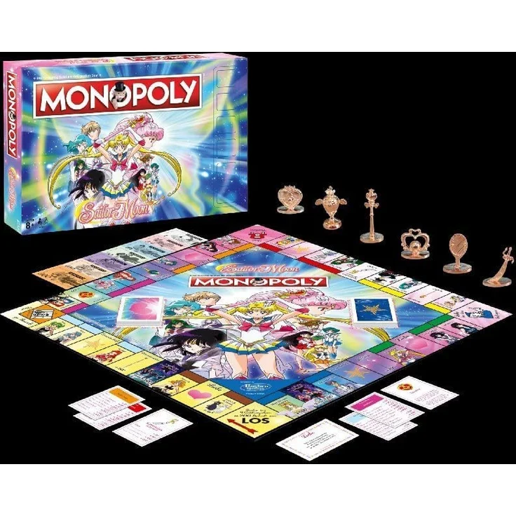 MONOPOLY Sailor Moon – der ultimative Fanartikel zur Serie (Brettspiel ab 8 Jahren) – Bild 6