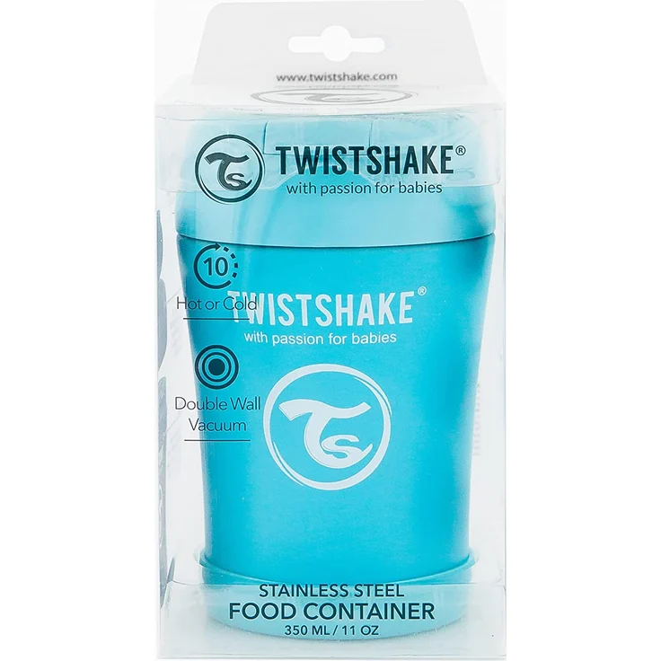 Twistshake Thermobehälter 350ml Pastel Blue – Bild 5