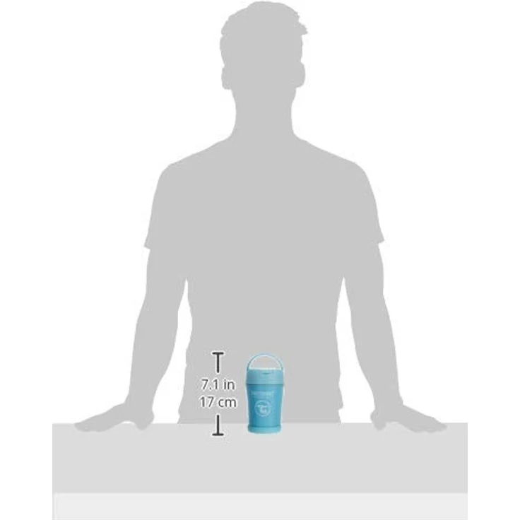 Twistshake Thermobehälter 350ml Pastel Blue – Bild 8