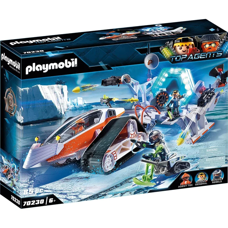 PLAYMOBIL Top Agents 70230 Spy Team Kommandoschlitten mit Licht- und Soundeffekten, Ab 6 Jahren - Preisvergleich – Bild 1