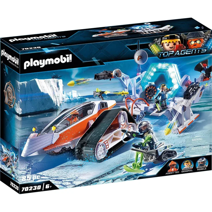 PLAYMOBIL Top Agents 70230 Spy Team Kommandoschlitten mit Licht- und Soundeffekten, Ab 6 Jahren - Preisvergleich