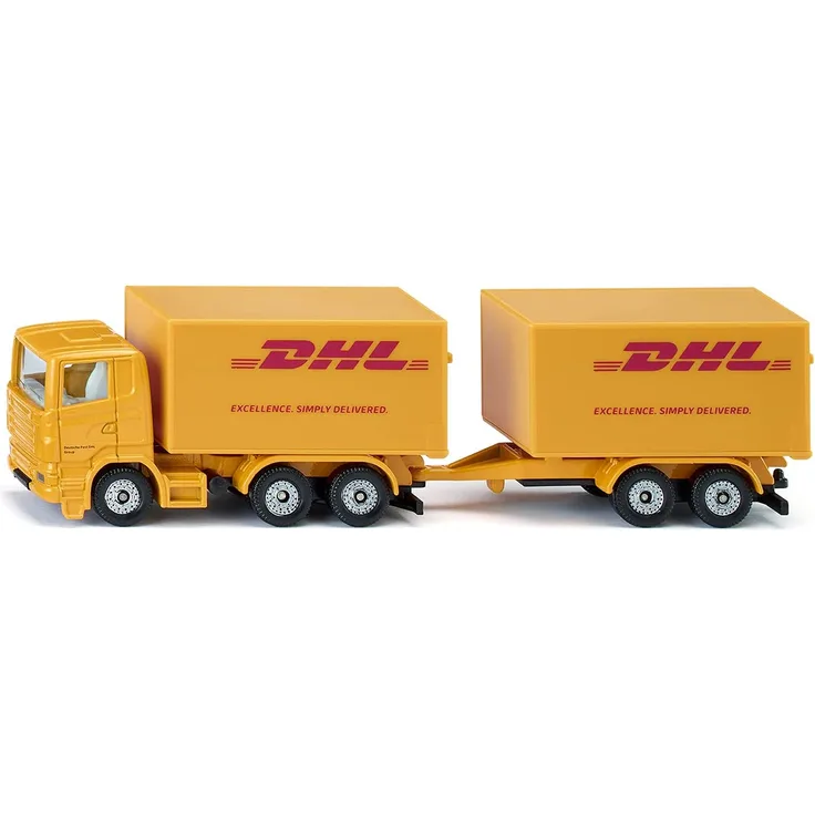 SIKU 1694 LKW mit Anhänger DHL
