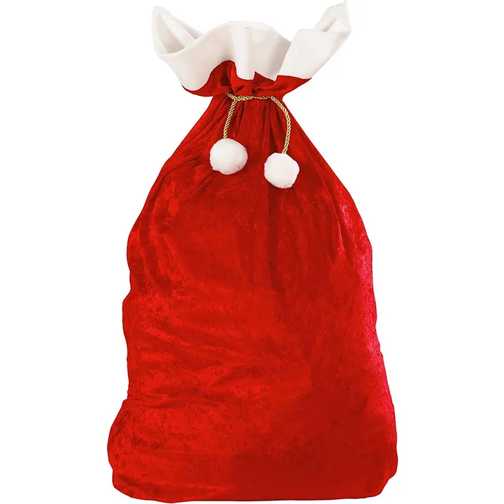 Widmann 1561X Weihnachtsmann Sack aus Samt