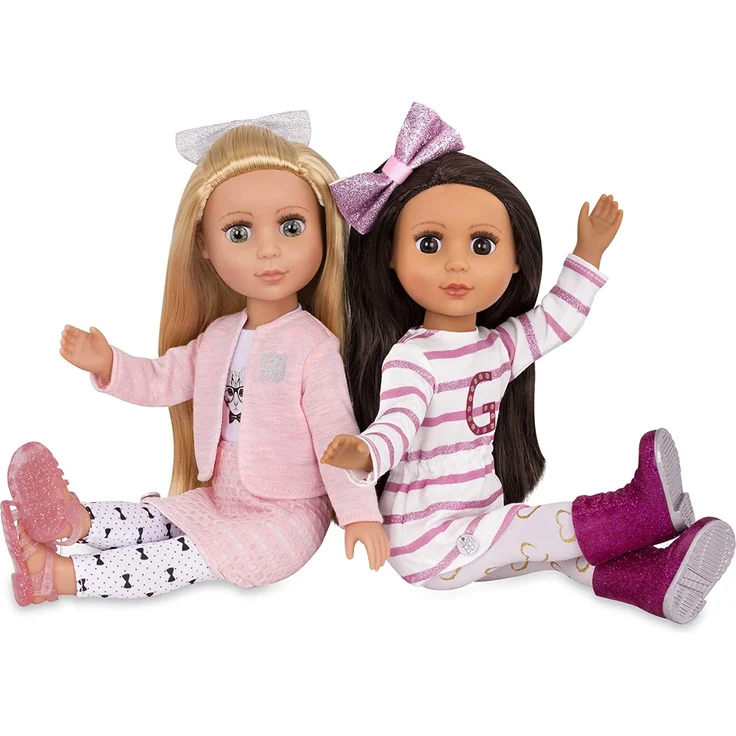 Glitter Girls Puppe Sarinia – Bewegliche 36cm Puppe mit Kleidung, Zubehör und langen Haaren zum frisieren - Spielzeug ab 3 Jahren (6 Teile) – Bild 7