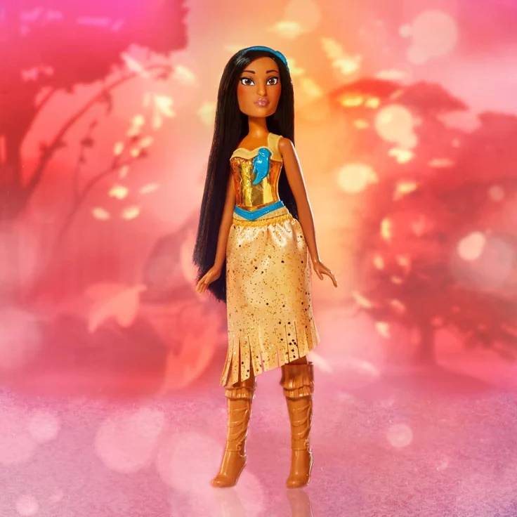 Disney Princess Royal Shimmer Pocahontas Modepuppe Weiblich 3 Jahr(e) Mädchen Mehrfarbig – Bild 5