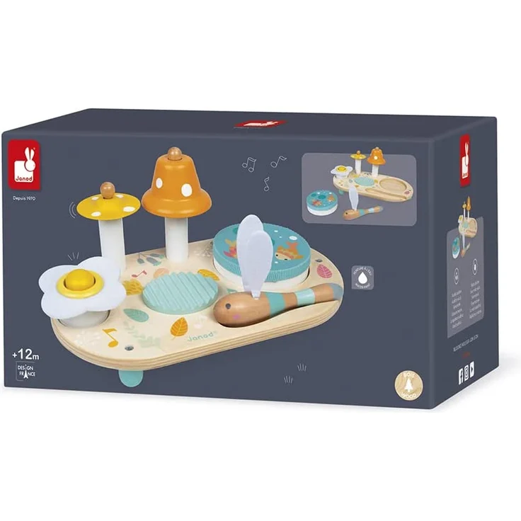 Janod Wooden musical ministolik Pure 12m + Janod – Bild 8